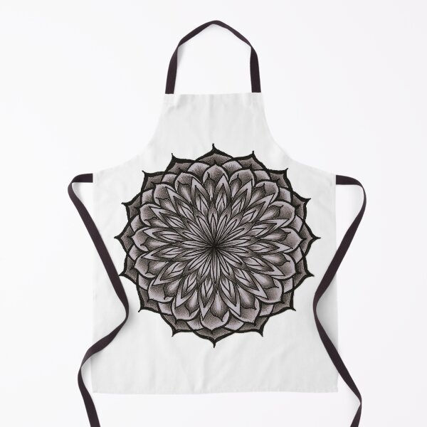 Item preview, Mandala Flower Noir 01-01-1900 designed and sold by Everidian&Everidiem.