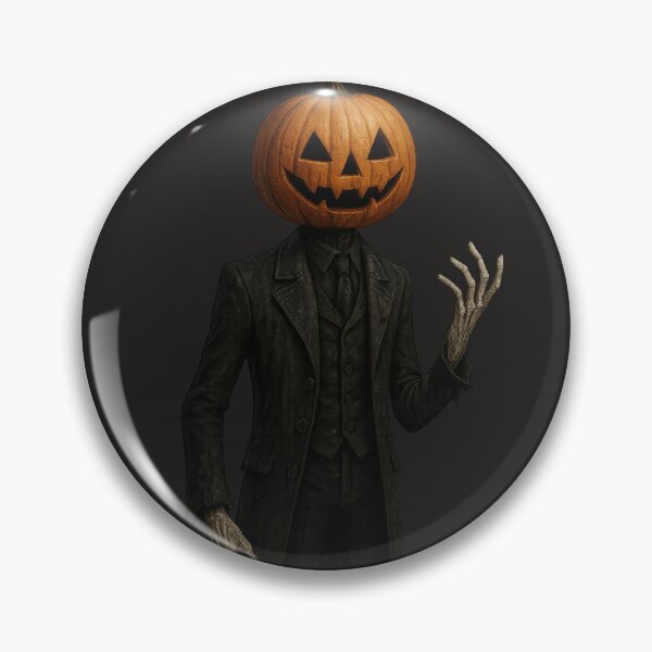 Item preview, Pumpkin Head Gentleman – Dark Halloween Character designed and sold by CreativeThoughts .