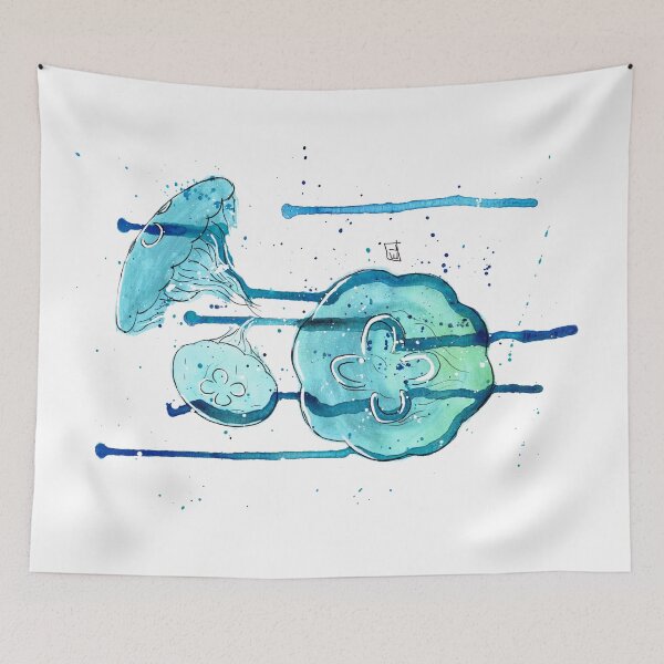 Item preview, Moon jellyfish designed and sold by GhostoftheSea.