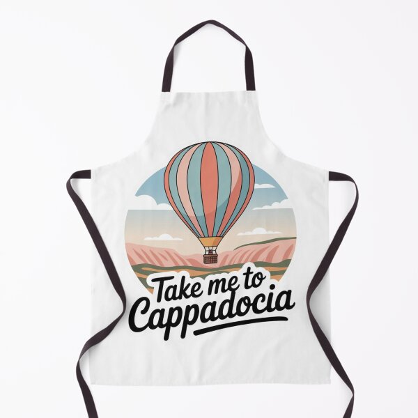 Item preview, Take Me to Cappadocia Sticker – Minimal Hot Air Balloon Design designed and sold by Timeless Design.