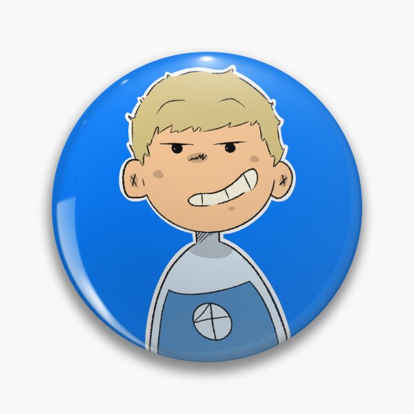Item preview, Human Torch (Fantastic Four: First Steps) Cartoon Art designed and sold by justin.archives.