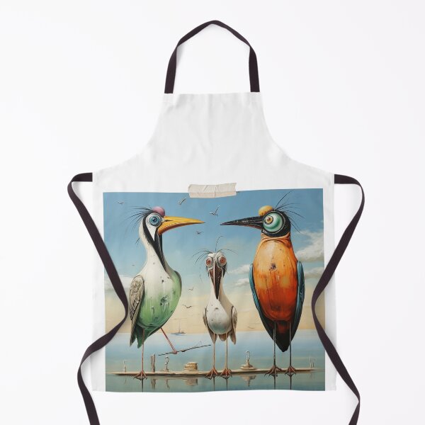 Item preview, Surreal birds group pole standing bizarre strange humorous designed and sold by G-M-Designs.