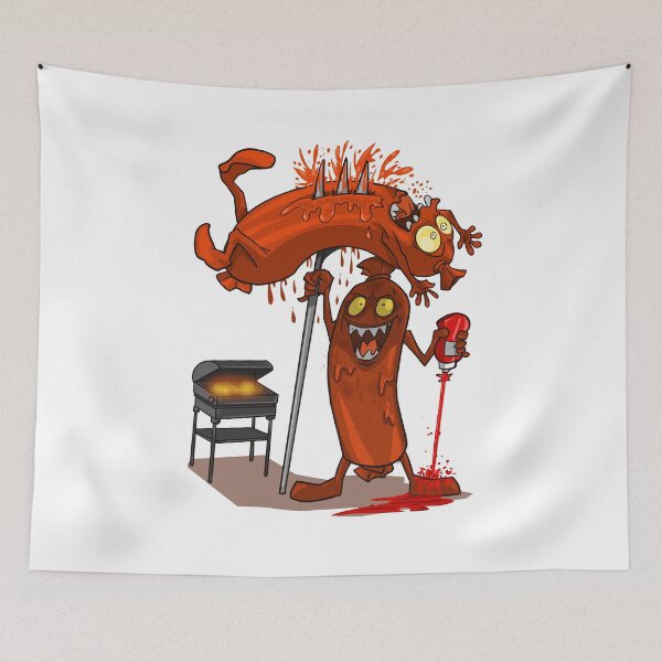 Item preview, A Barbecue Sausage Murder designed and sold by fifou96.