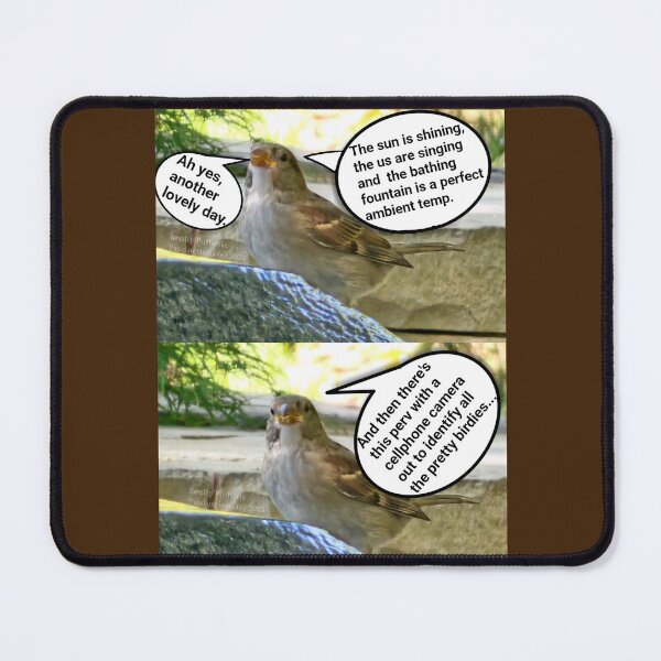 Item preview, This bird does not like you watching designed and sold by reallypathetic.