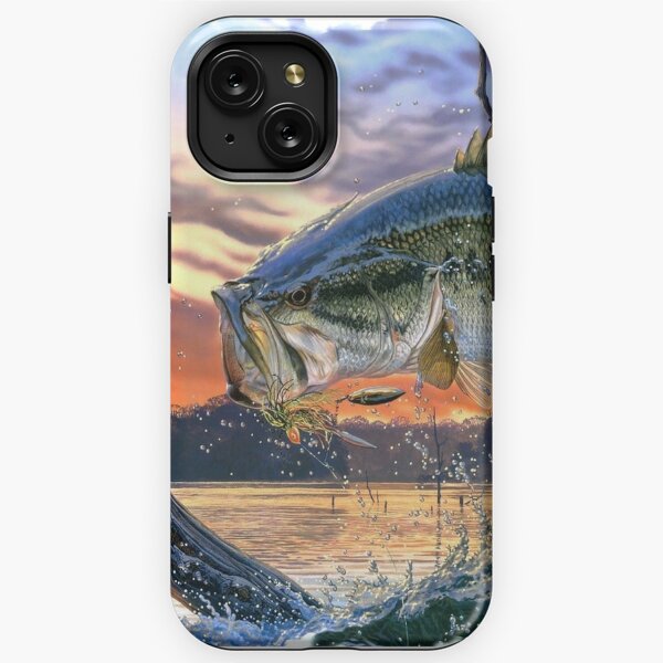 iPhone 11 Pro Max Fishing, Fish, Bass, Men Women & Kids, Fisherman Case