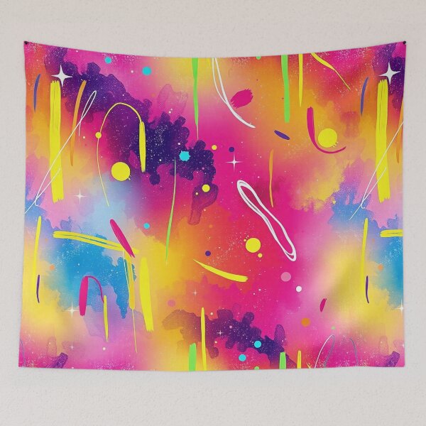Item preview, Cool Funky Seamless Patterns  Colorful Urban Pop Art, Rainbow Gradients & Abstract Anime Vibes COOL  ART colorful  patterns seamless designs Colorful Cartoon Pattern Graffiti  designed and sold by Design Repo.