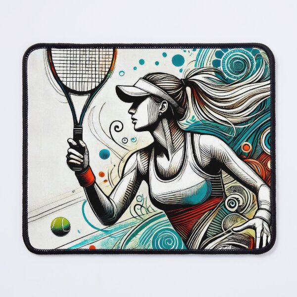 Item preview, Tennis player designed and sold by PasivaCo.