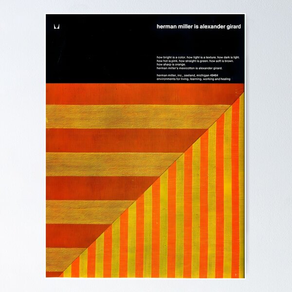 Herman Miller is Alexander Girard – Mid-Century Modern Textile