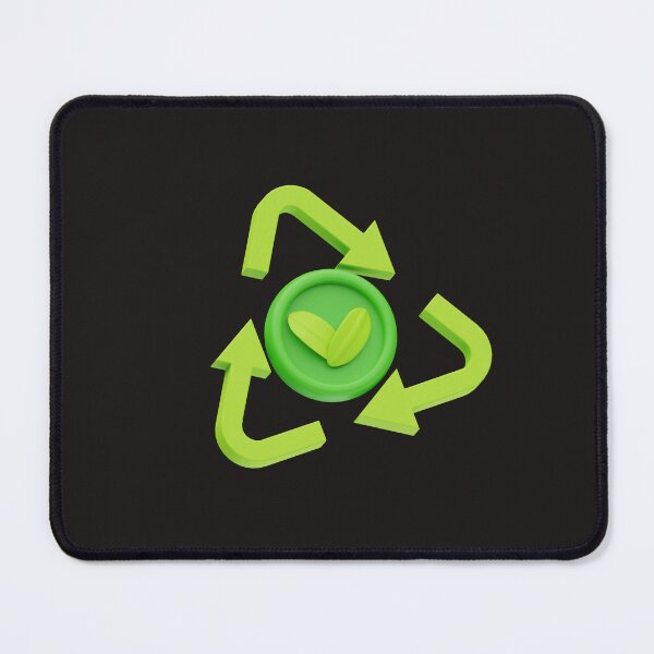 Item preview, Green with Recycling Symbol – Eco Friendly Design. designed and sold by Aamanyy7789.