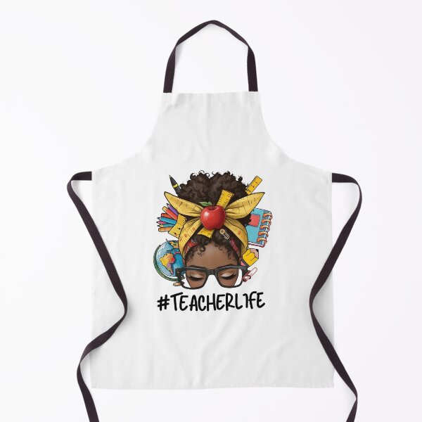 Item preview, #Teacherlife designed and sold by MelanatedWomanPrintDesign.