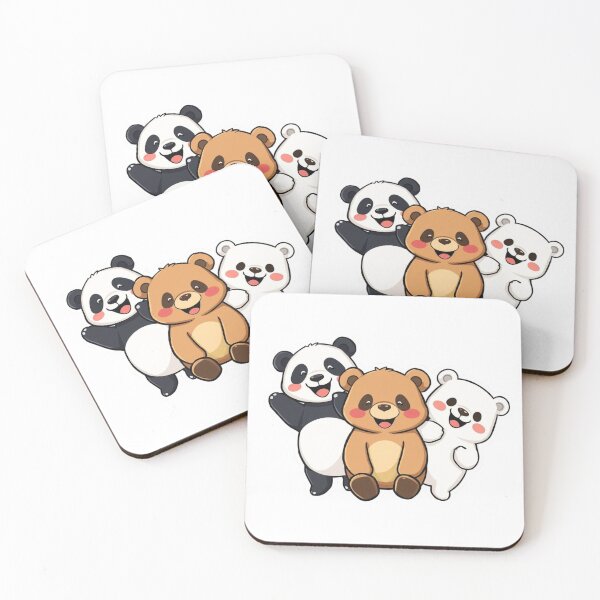 Item preview, Joyful Panda, Brown & Polar Bears designed and sold by Pororo23.