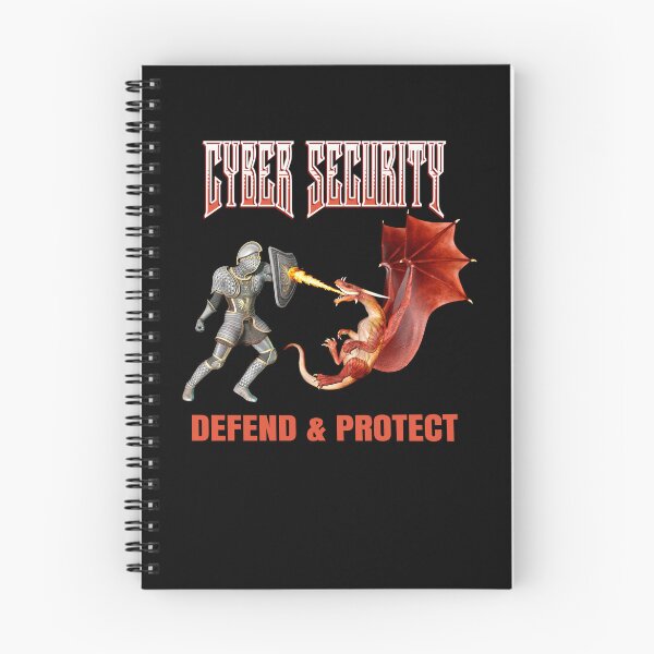 Item preview, Cyber Security Knight - Perfect Protection Against Digital Dragons designed and sold by Vac1.