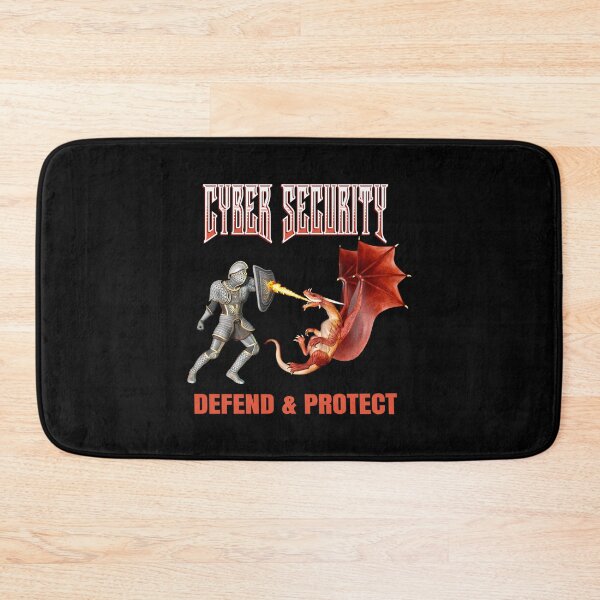 Item preview, Cyber Security Knight - Perfect Protection Against Digital Dragons designed and sold by Vac1.