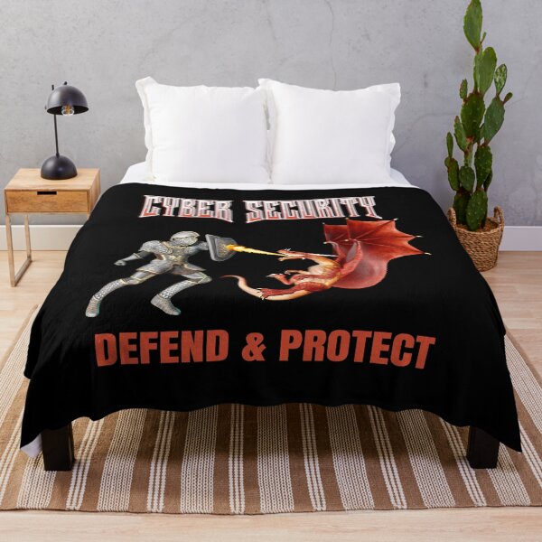 Item preview, Cyber Security Knight - Perfect Protection Against Digital Dragons designed and sold by Vac1.