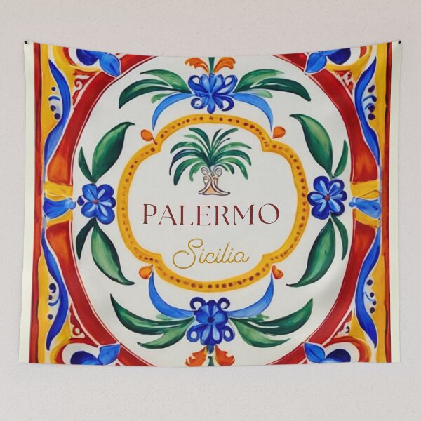 Item preview, Palermo Sicilia Majolica designed and sold by Kiki-Hes.