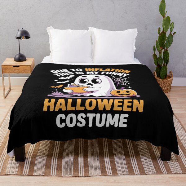 Item preview, Due to Inflation This is My Funny Halloween Costume with Pumpkin designed and sold by Stock4U.