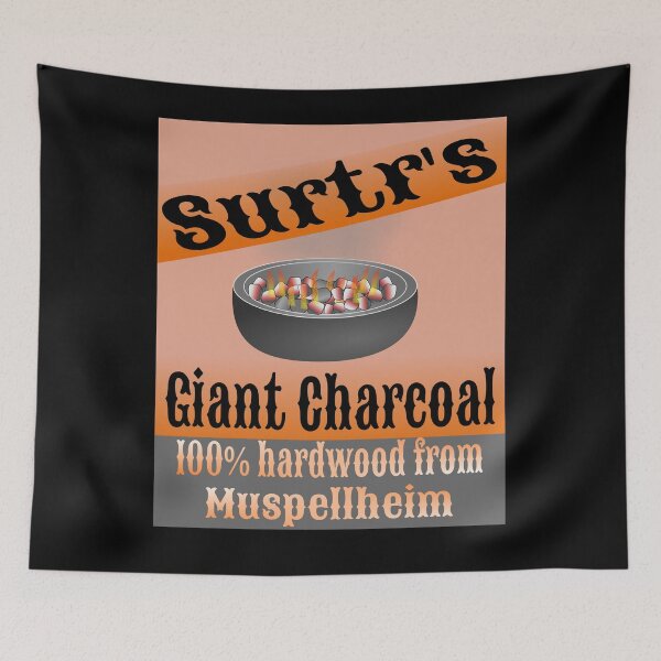 Item preview, Surtr's Giant Charcoal designed and sold by Tiwsarm.
