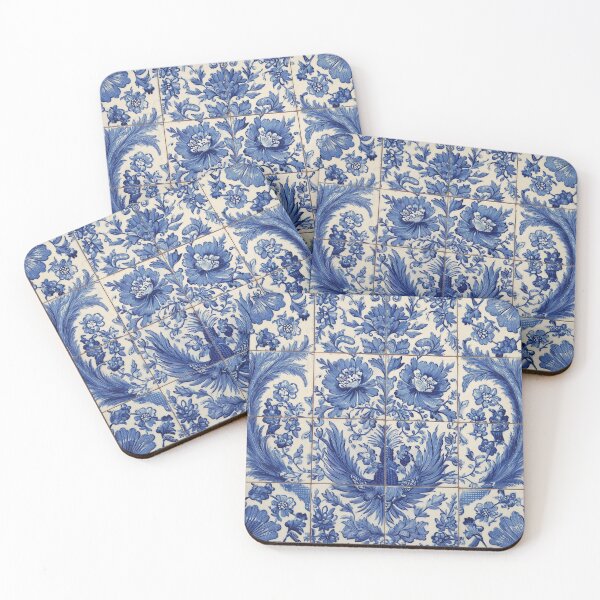 Item preview, Azulejos Azulejo Lisbon Portugal  Blue Art Print Poster designed and sold by regiaart.