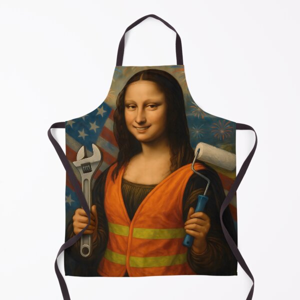 Item preview, Mona Lisa with Tools designed and sold by The Classics Freak.