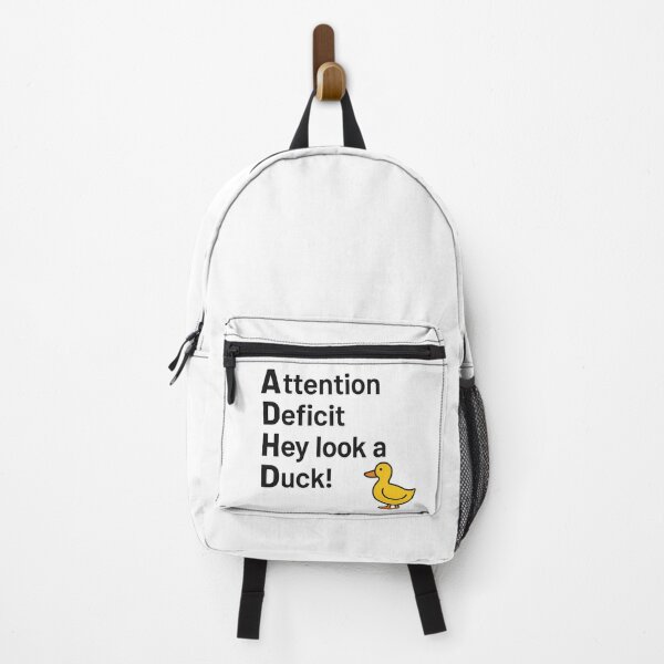 Item preview, ADHD Shirt – Attention Deficit Hey Look a Duck Funny Neurodivergent T-Shirt designed and sold by Dredg3.