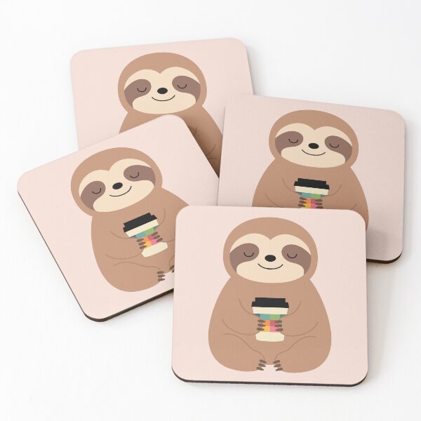 Item preview, Sloth Coffee Time designed and sold by AndyWestface.