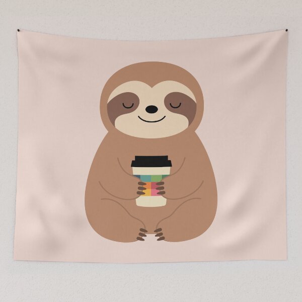 Item preview, Sloth Coffee Time designed and sold by AndyWestface.