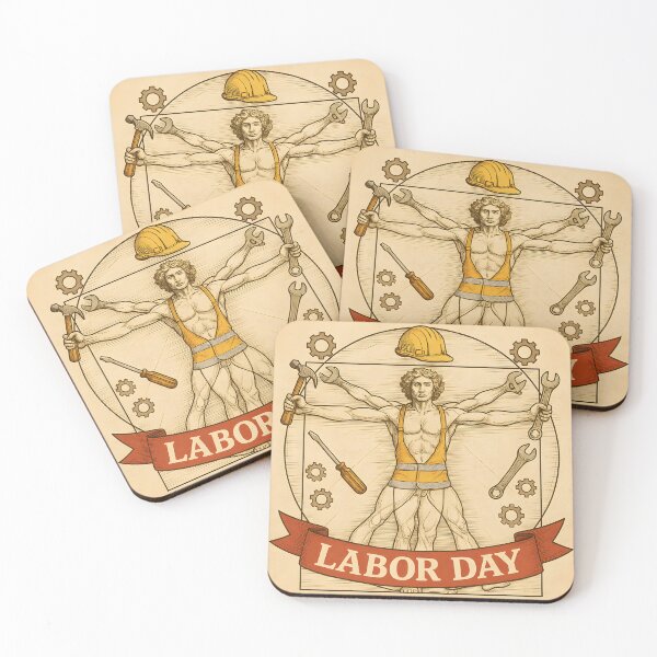 Item preview, Vitruvian Worker designed and sold by The Classics Freak.