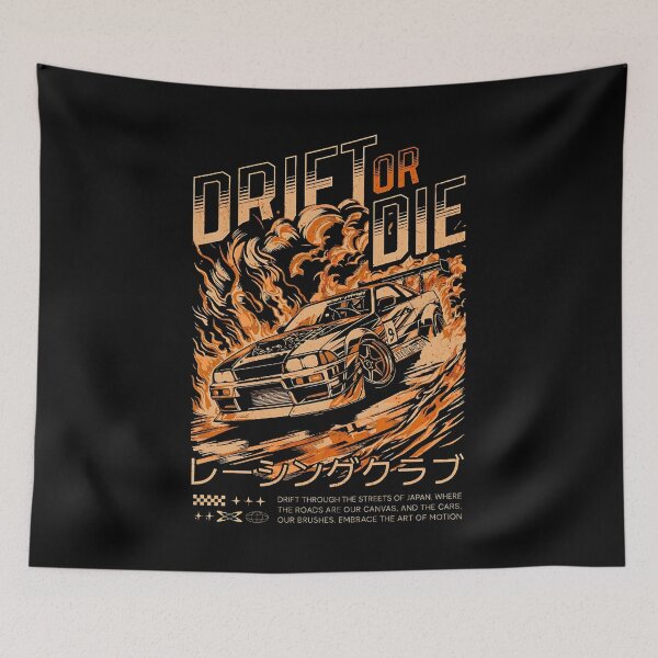Item preview, Drift or Die Fiery JDM Car designed and sold by PrimeRacer.