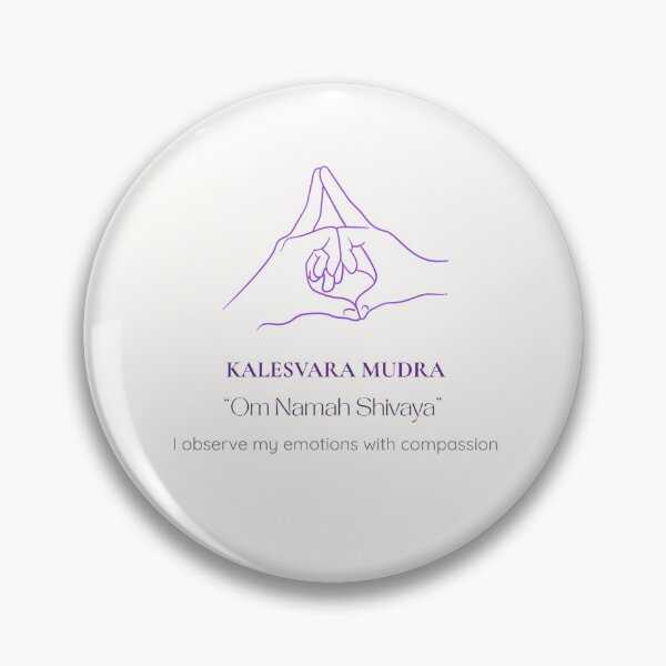Artikelvorschau, Kalesvara Mudra T-Shirt – Beobachten Sie Emotionen mit Mitgefühl entworfen und verkauft von CHAKRUNER.