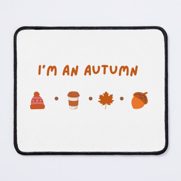 Item preview, I’m an Autumn – Cosy Seasonal Illustration designed and sold by UniquePoster.