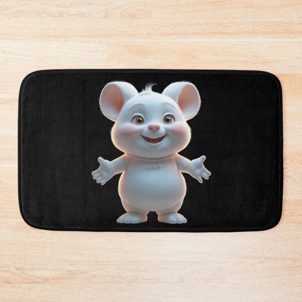Item preview, Funny smiling mouse animals cute funny catroon designed and sold by Tattoo-Shirt Designer .