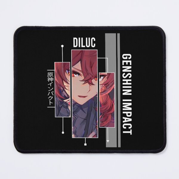 Item preview, Diluc - Genshin Impact designed and sold by Vivzie-Art.
