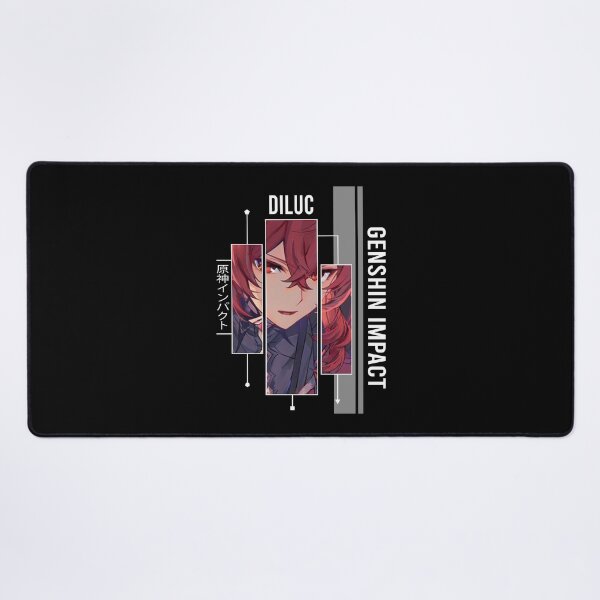Item preview, Diluc - Genshin Impact designed and sold by Vivzie-Art.