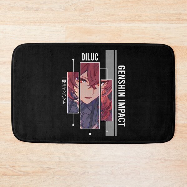 Item preview, Diluc - Genshin Impact designed and sold by Vivzie-Art.