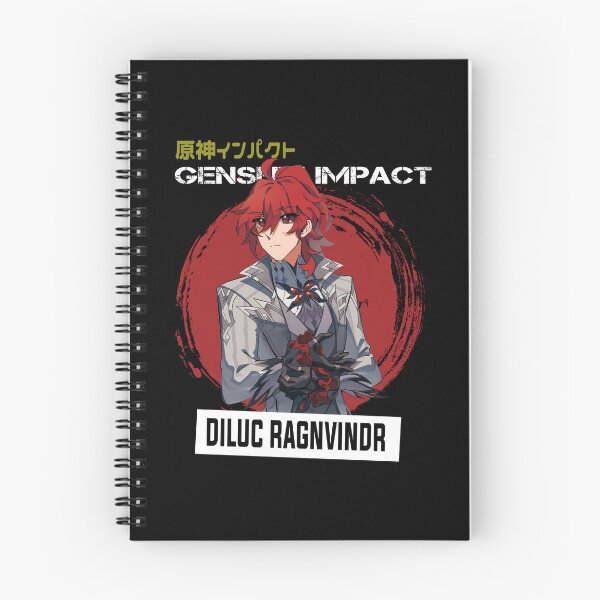 Artikelvorschau, Diluc – Genshin Impact entworfen und verkauft von Vivzie-Art.