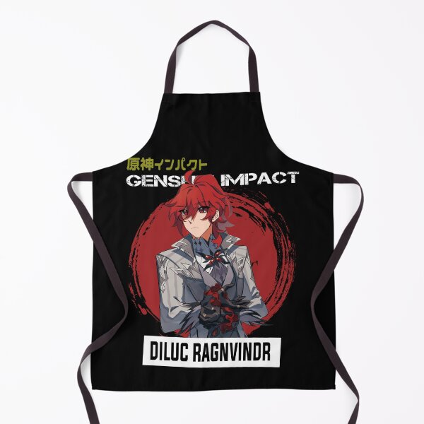 Item preview, Diluc - Genshin Impact designed and sold by Vivzie-Art.