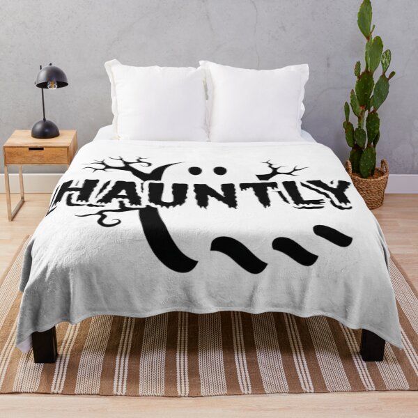 Item preview, Hauntly Vibes – Spooky Halloween Ghost Design designed and sold by GlowSip.