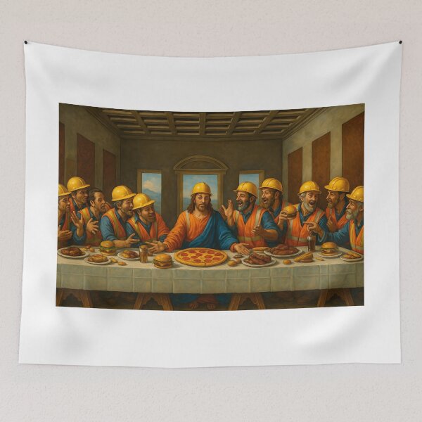 Item preview, The Last Supper – Workers’ Feast designed and sold by The Classics Freak.
