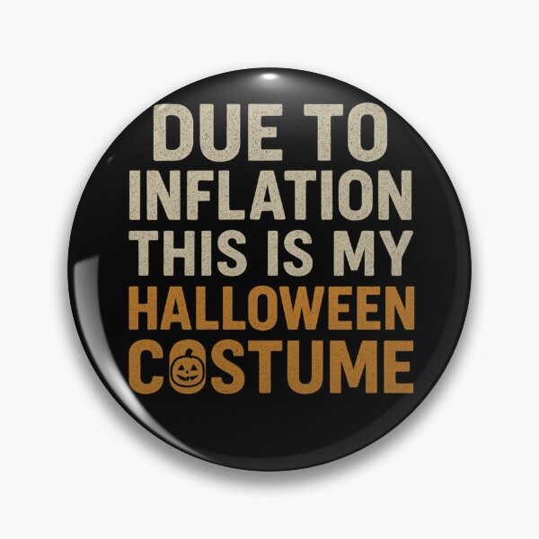 Item preview, Due To Inflation This Is My Halloween Costume Funny Pumpkin Skull designed and sold by NightWisdom.