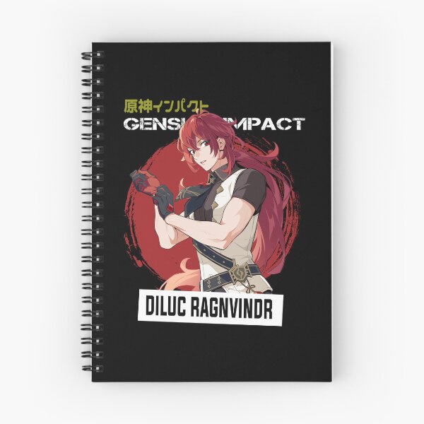 Artikelvorschau, Diluc – Genshin Impact entworfen und verkauft von Vivzie-Art.