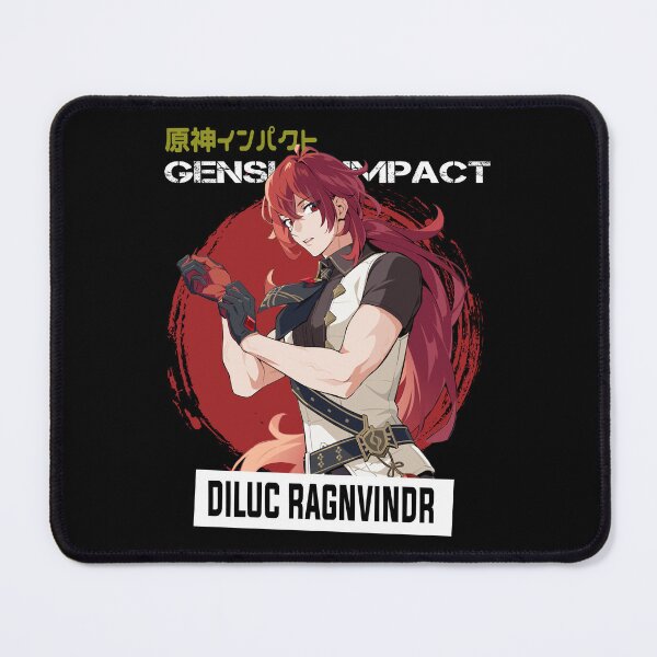 Item preview, Diluc - Genshin Impact designed and sold by Vivzie-Art.