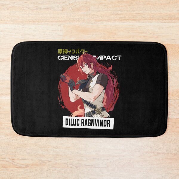 Item preview, Diluc - Genshin Impact designed and sold by Vivzie-Art.