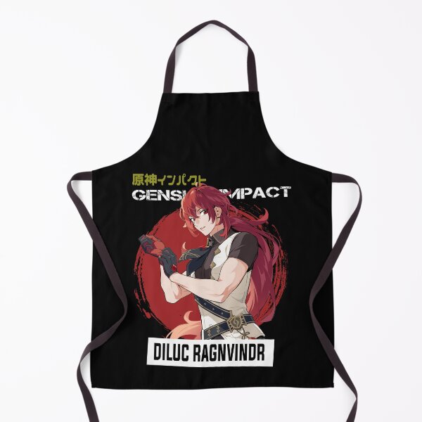 Item preview, Diluc - Genshin Impact designed and sold by Vivzie-Art.