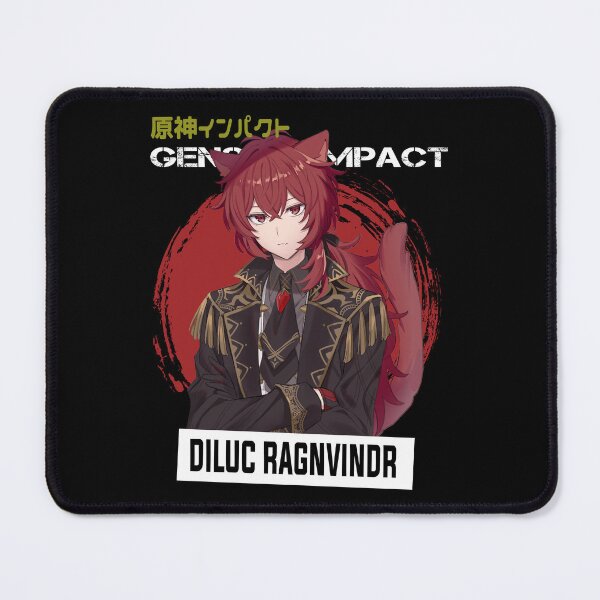 Item preview, Diluc - Genshin Impact designed and sold by Vivzie-Art.