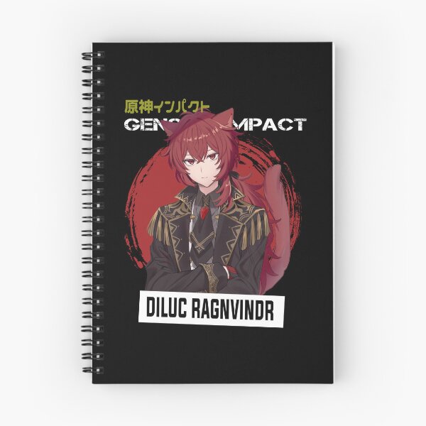 Artikelvorschau, Diluc – Genshin Impact entworfen und verkauft von Vivzie-Art.