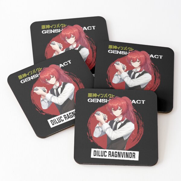 Item preview, Diluc - Genshin Impact designed and sold by Vivzie-Art.