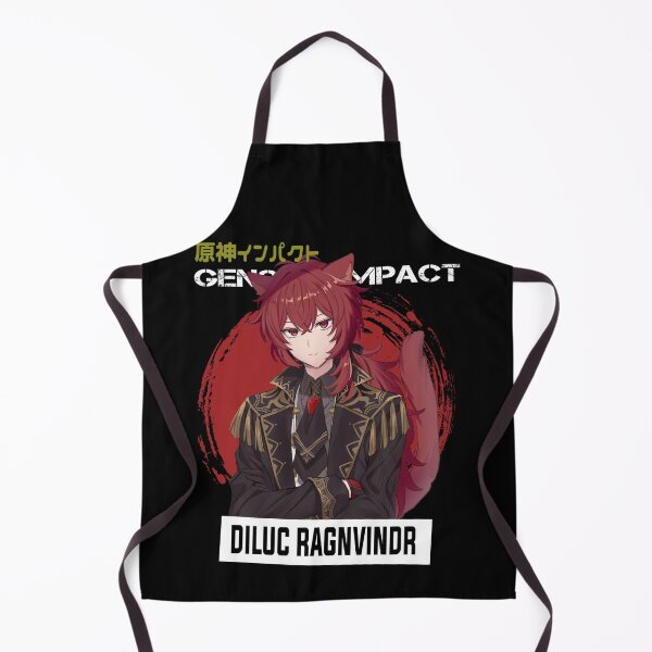 Item preview, Diluc - Genshin Impact designed and sold by Vivzie-Art.