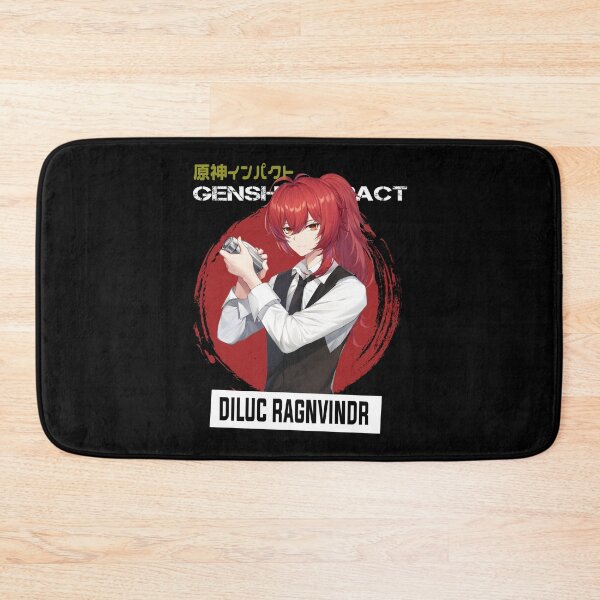 Item preview, Diluc - Genshin Impact designed and sold by Vivzie-Art.