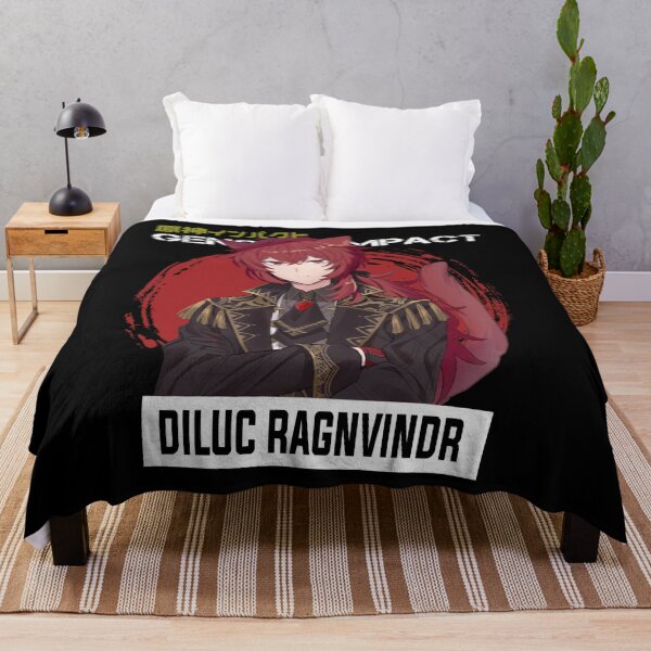 Item preview, Diluc - Genshin Impact designed and sold by Vivzie-Art.