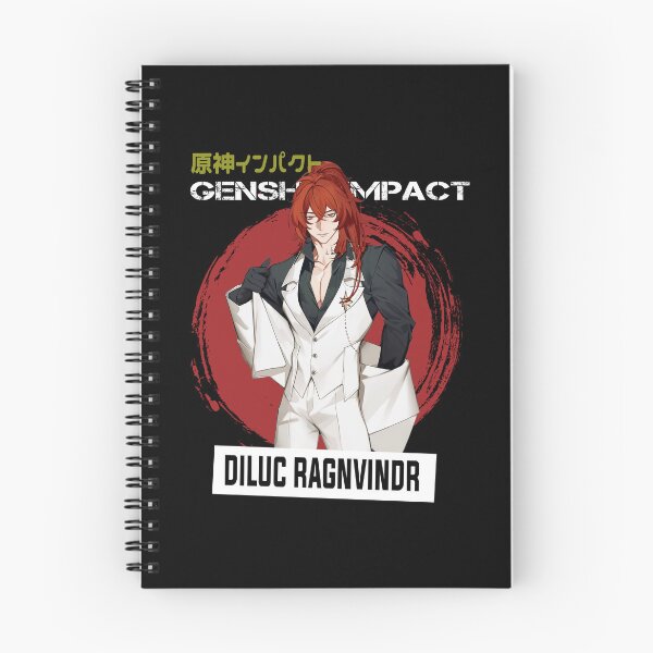 Item preview, Diluc - Genshin Impact designed and sold by Vivzie-Art.